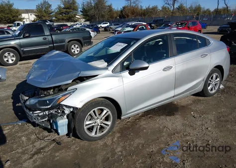 2017 Chevrolet Cruze Lt Auto из США, поврежденный, VIN 1G1BE5SMXH7183068